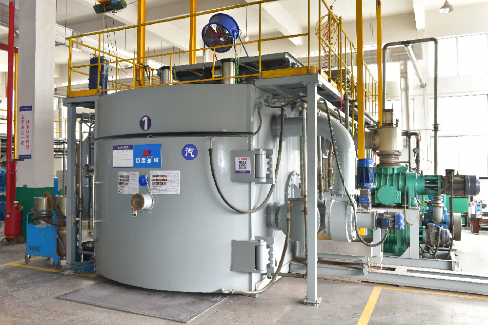 800KG vacuun reaction quink condensation furnace